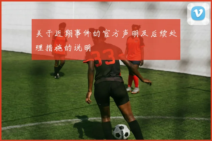 关于近期事件的官方声明及后续处理措施的说明
